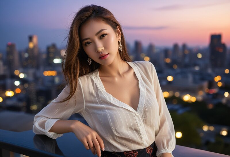 长街灯火海报